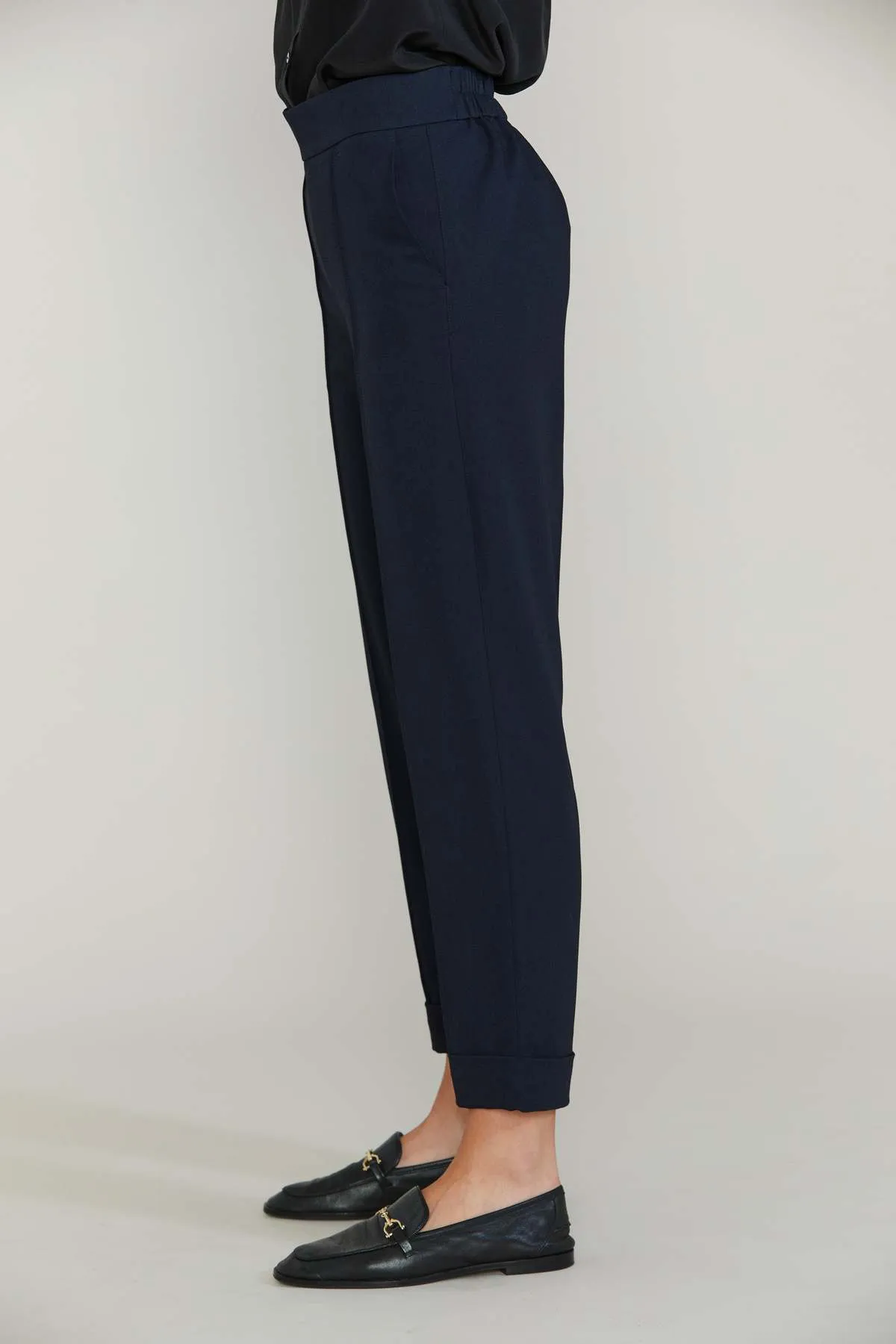 Hardy Cropped Pant - Darkest Navy