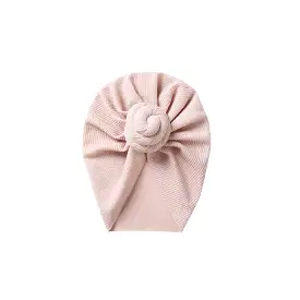 Hazel Baby Turban in Cream