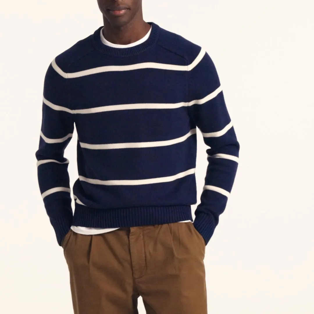 Heritage cotton crewneck sweater