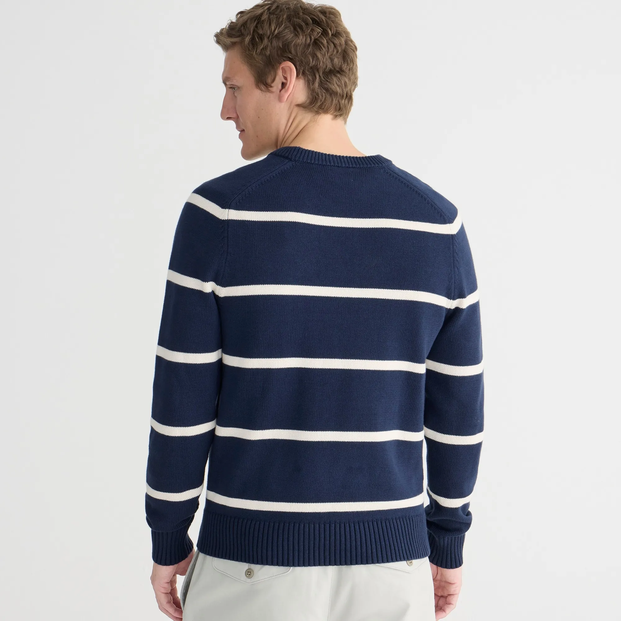 Heritage cotton crewneck sweater