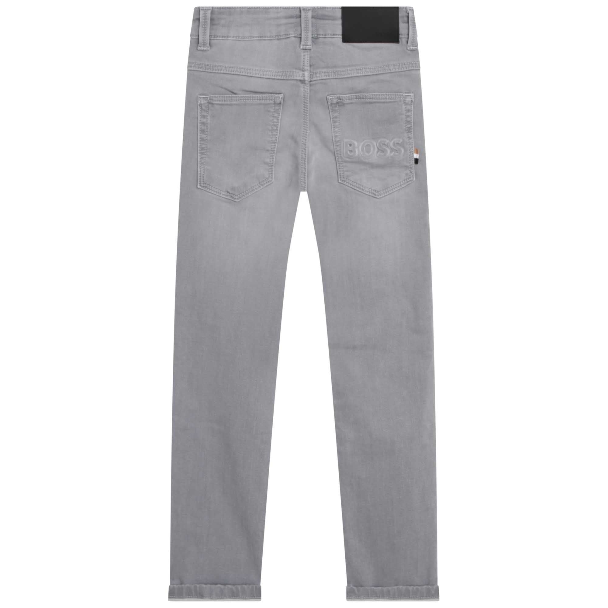 Hugo Boss  Boys Denim Pants_ Grey J24838_Z20