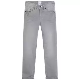 Hugo Boss  Boys Denim Pants_ Grey J24838_Z20