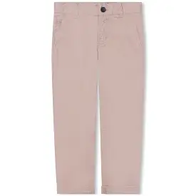 Hugo Boss Boys Khaki Cotton Pants_J24869-269