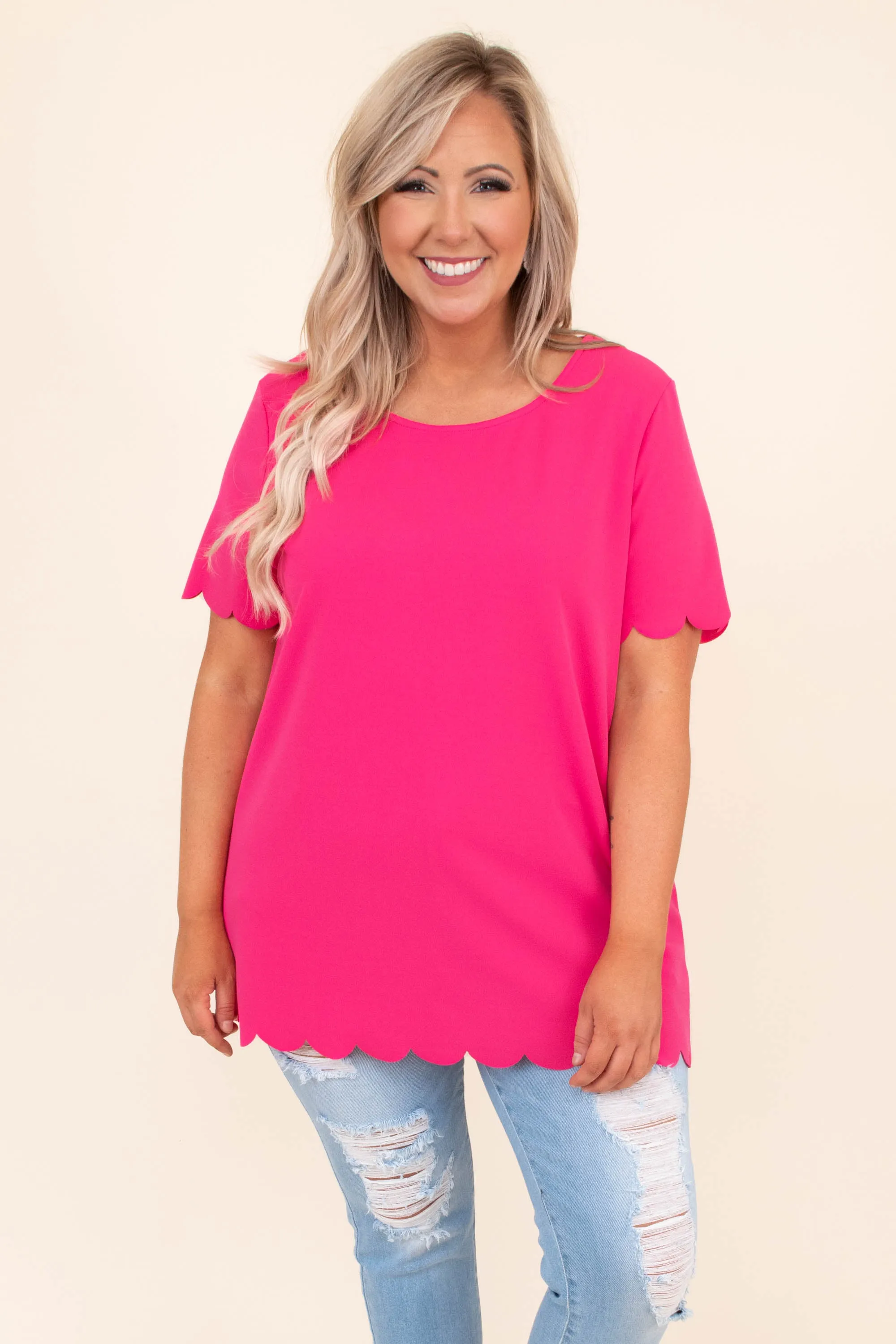 Incredible Beauty Top, Hot Pink