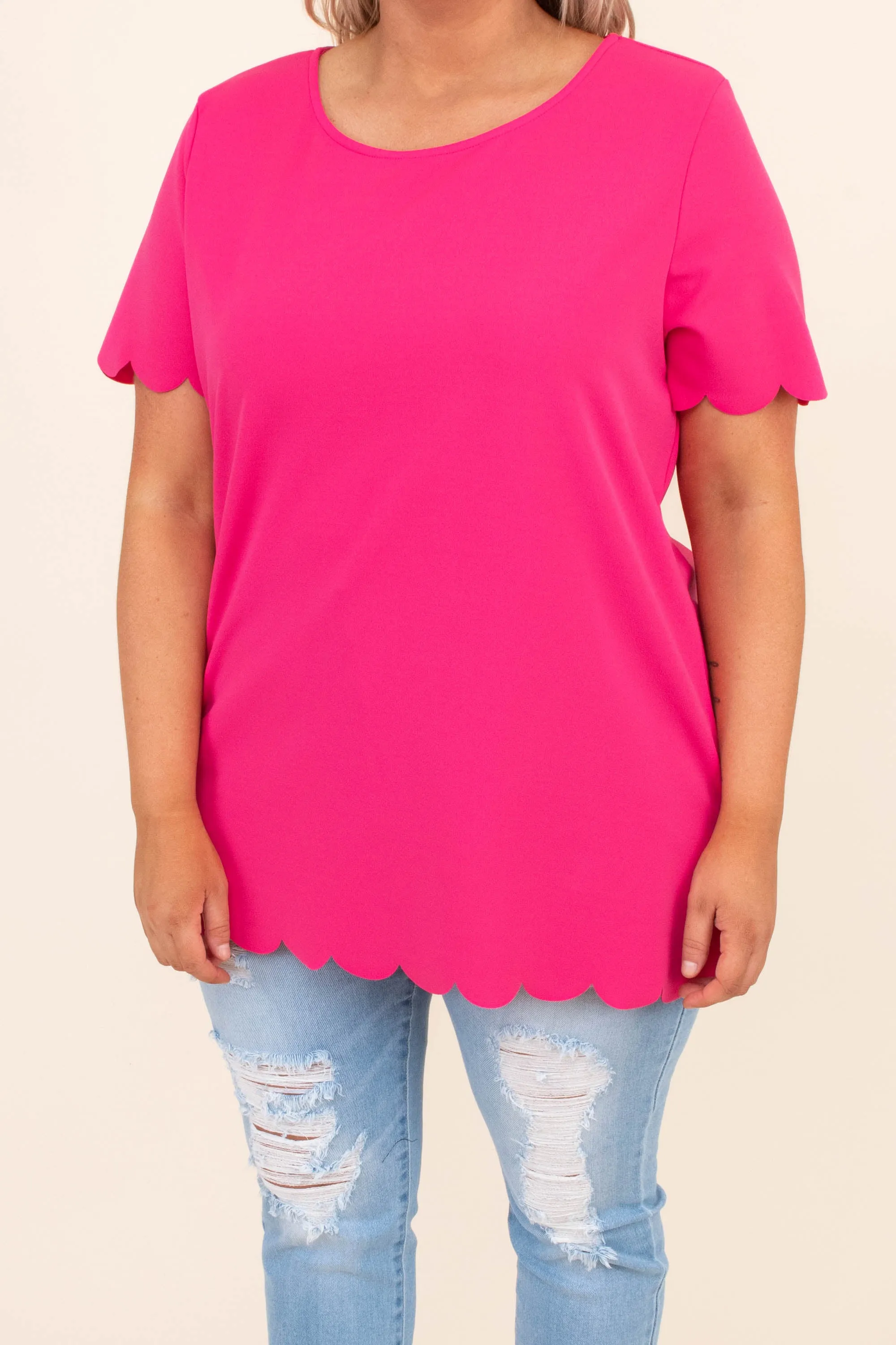 Incredible Beauty Top, Hot Pink