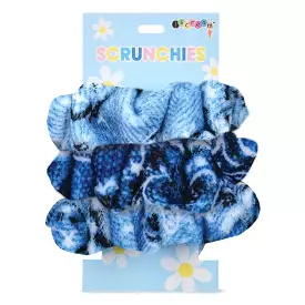 Iscream Bandana Denim Scrunchie Set