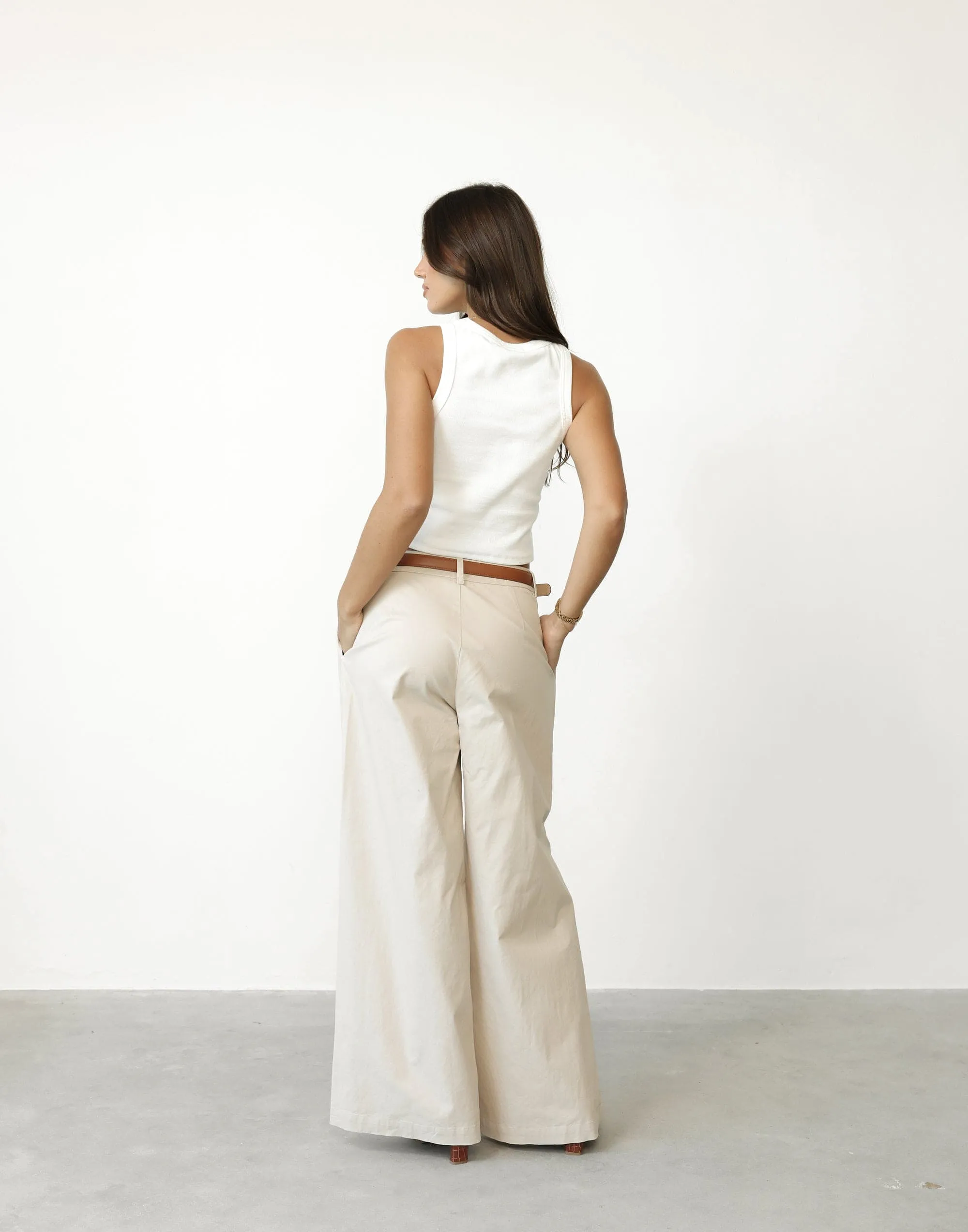 Joelle Pants (Beige)