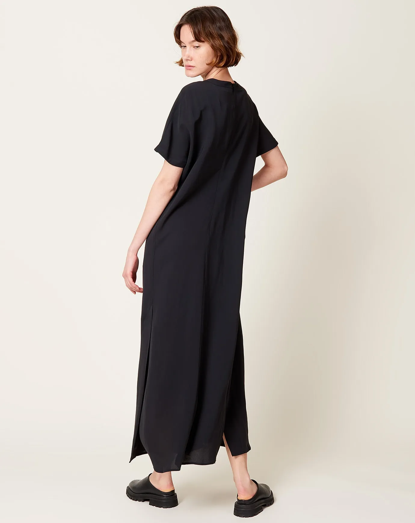 Kaplan Dress in Darkest Navy