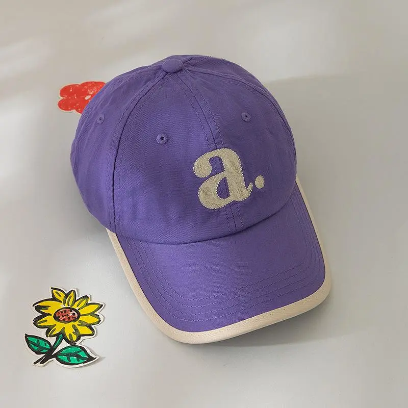 Kid Girls Boys Embroidered Alphabet Accessories Hats Wholesale 240111149