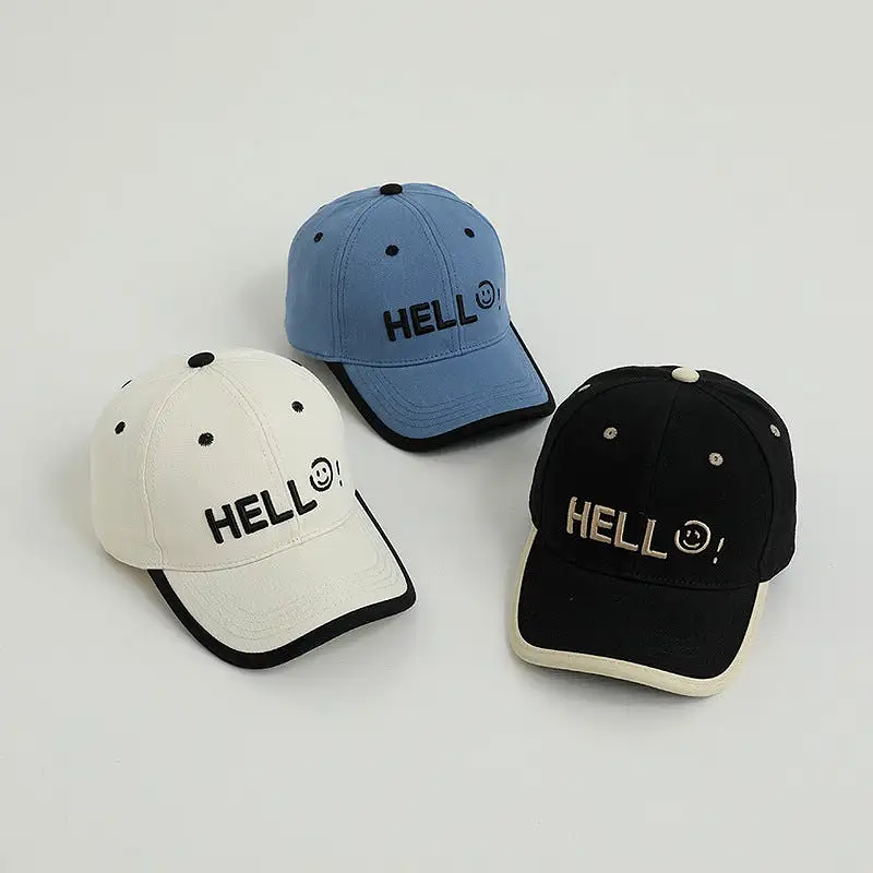 Kid Girls Boys Letters Embroidered Accessories Hats Wholesale 240111154