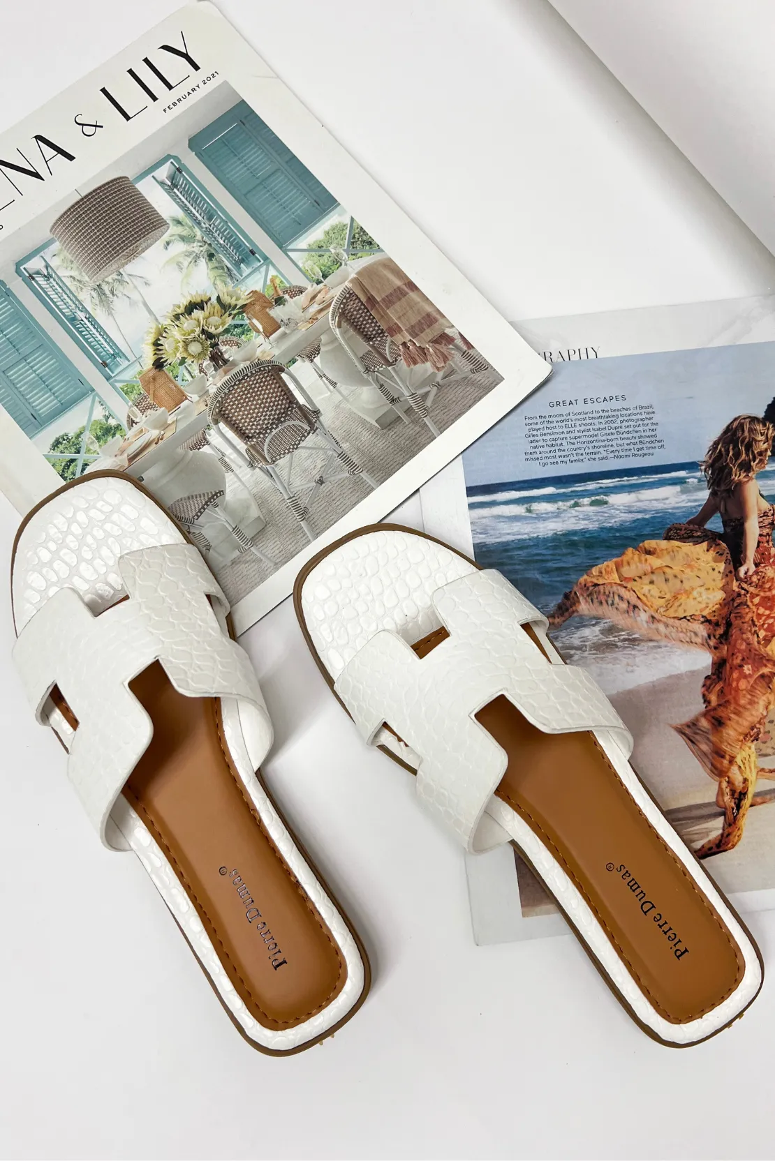 Lakeshore Sandal in White