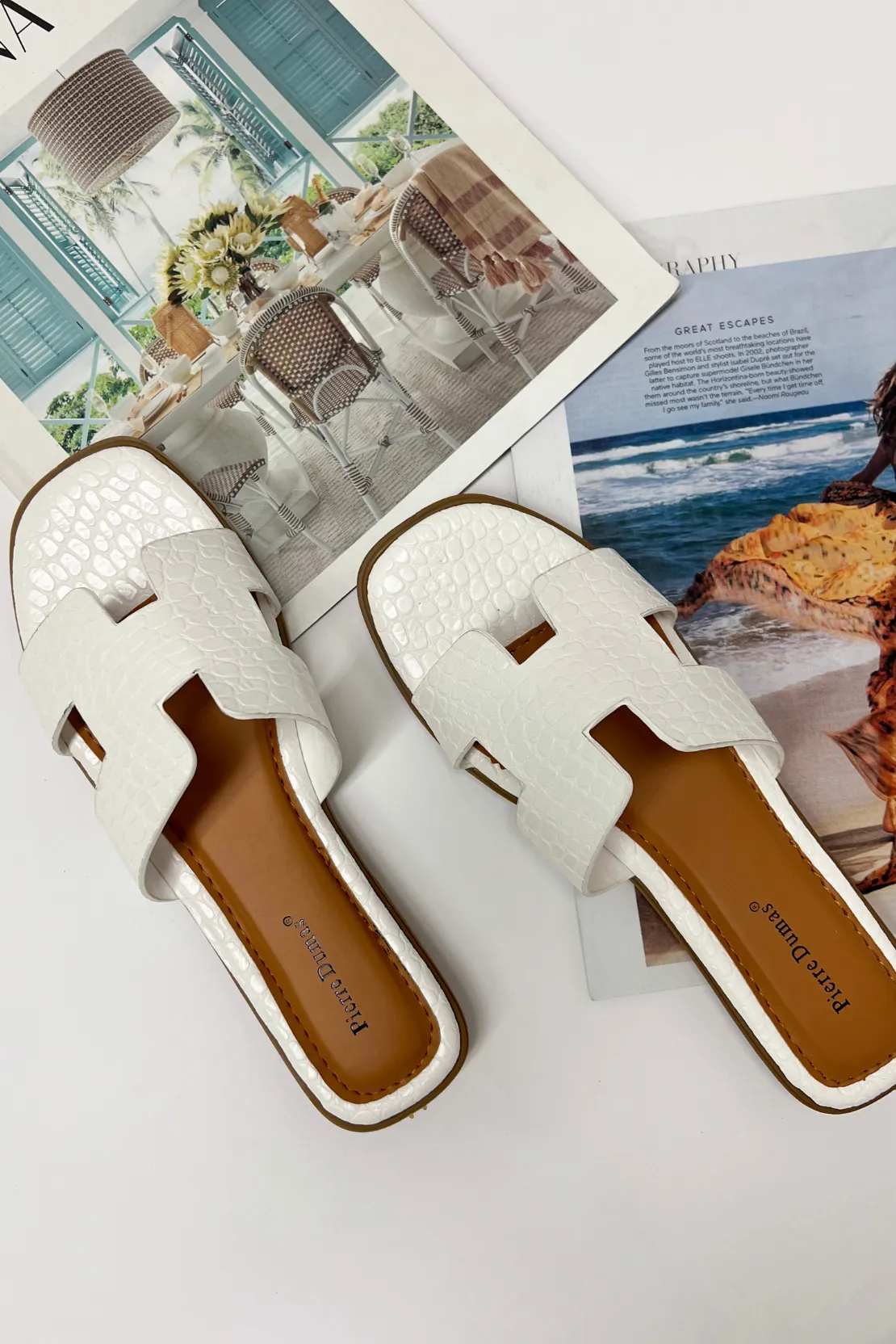 Lakeshore Sandal in White