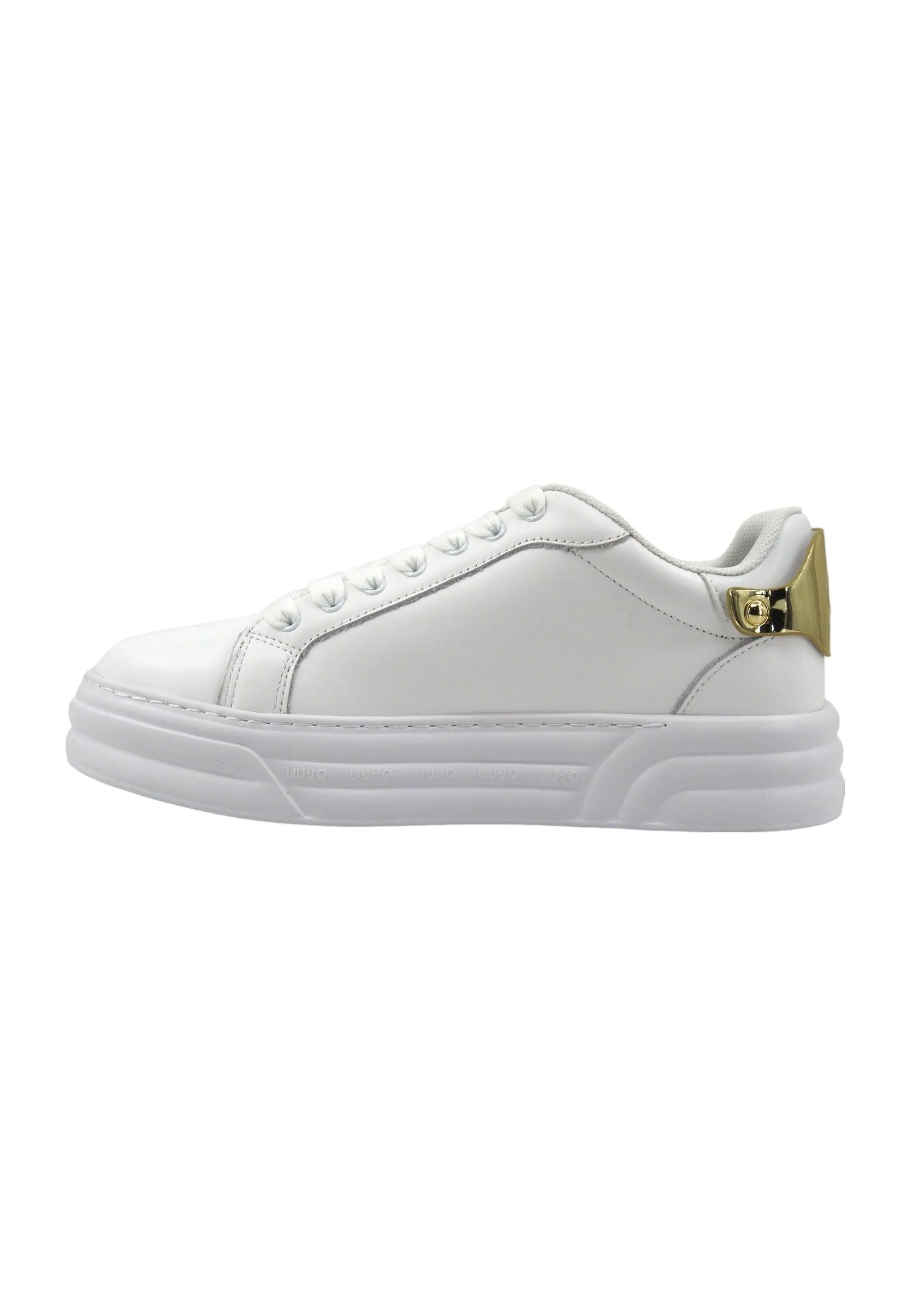 LIU JO Cleo 29 Sneaker Donna White Gold BA4017PX179