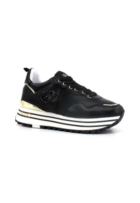 LIU JO Maxi Wonder 01 Sneaker Donna Black BF3003P0102