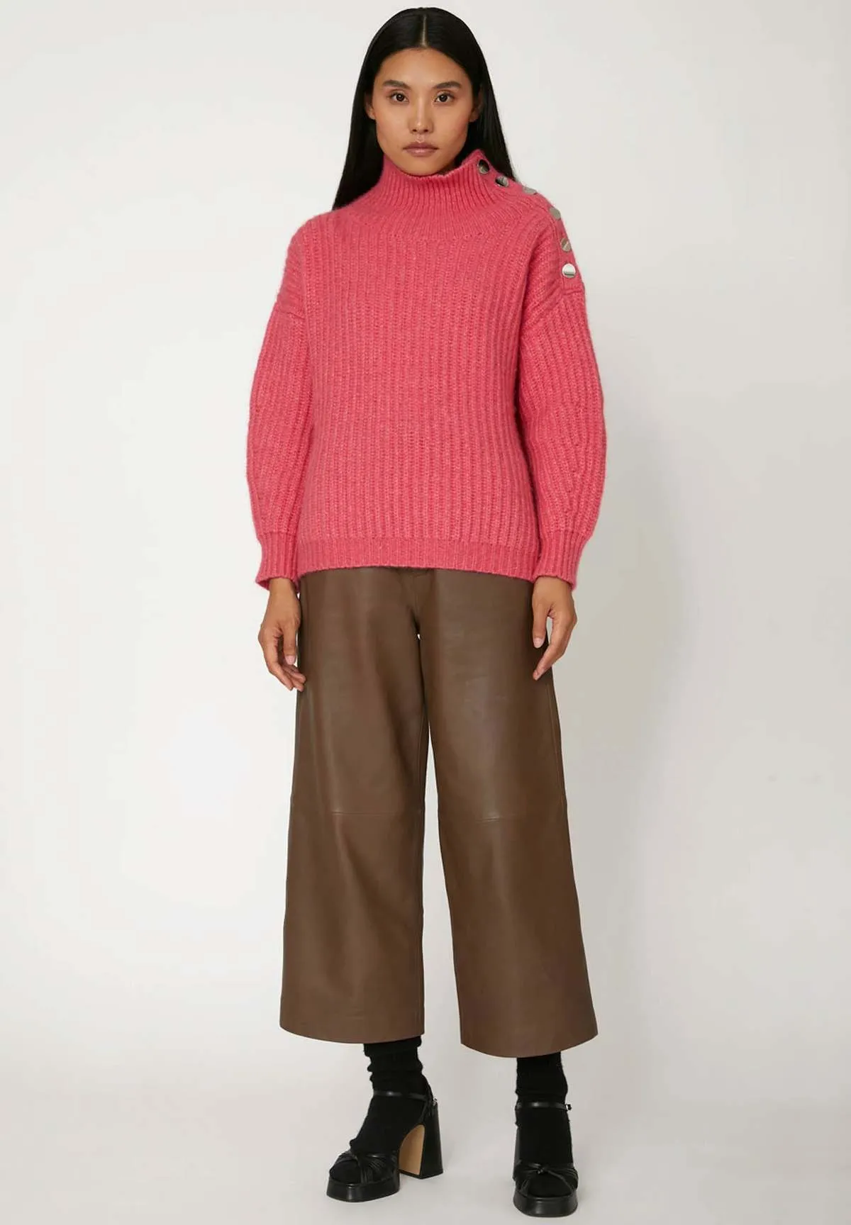 Marlotte Sweater - radiant rose