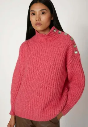 Marlotte Sweater - radiant rose