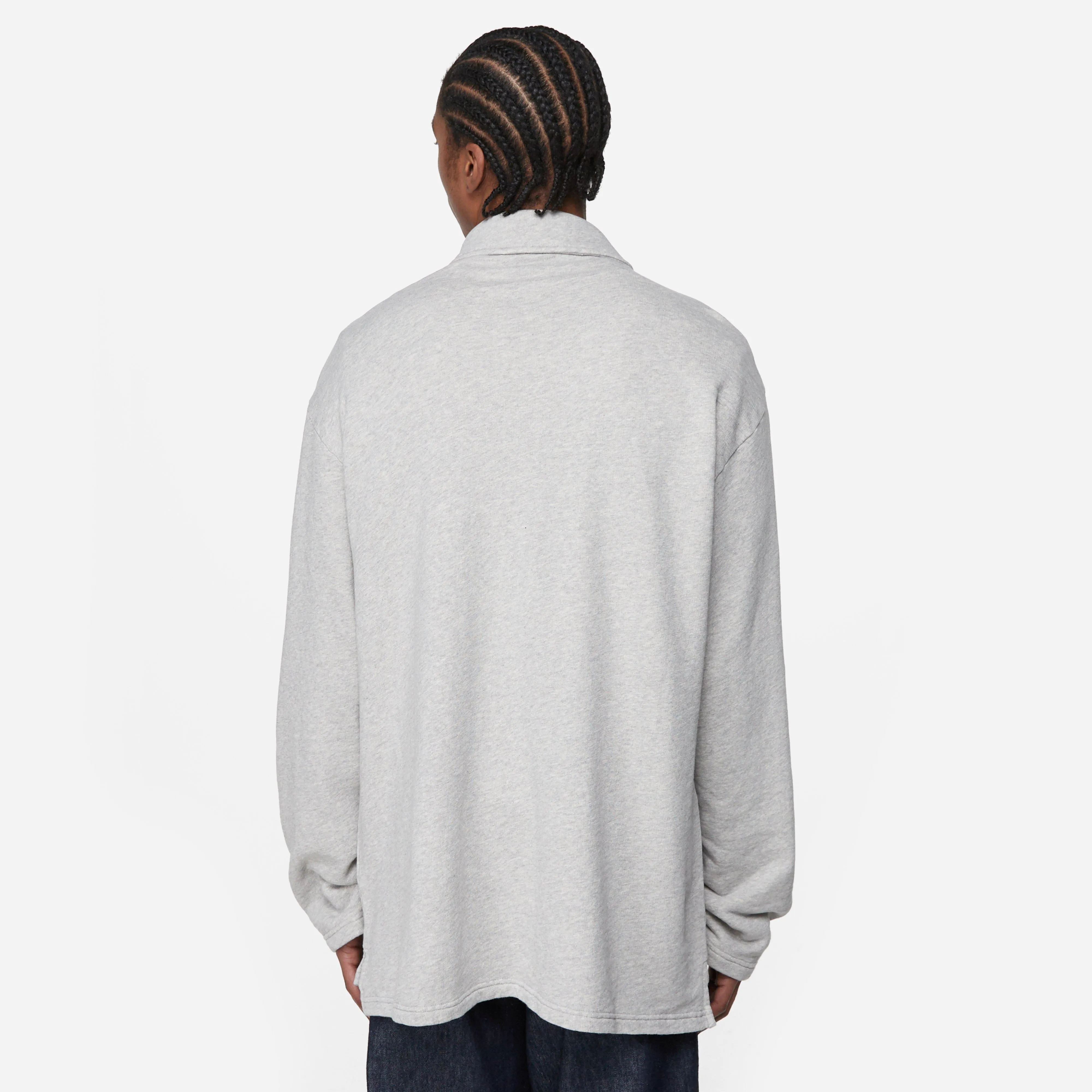 Martine Rose Half Zip Polo Sweater