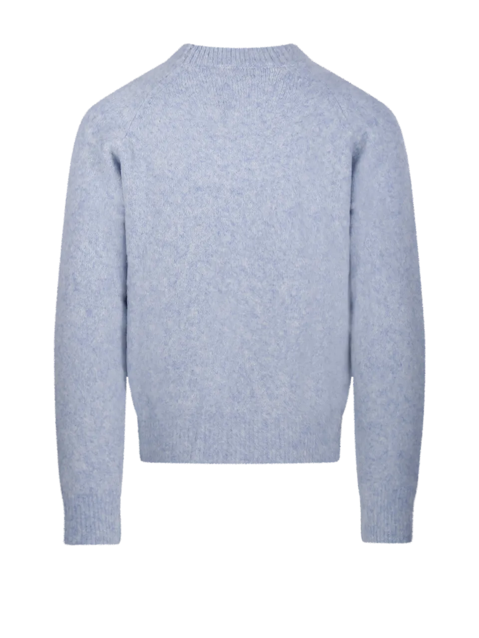 MEN DUNST SKY BLUE WOOL SHAGGY DOG SWEATER