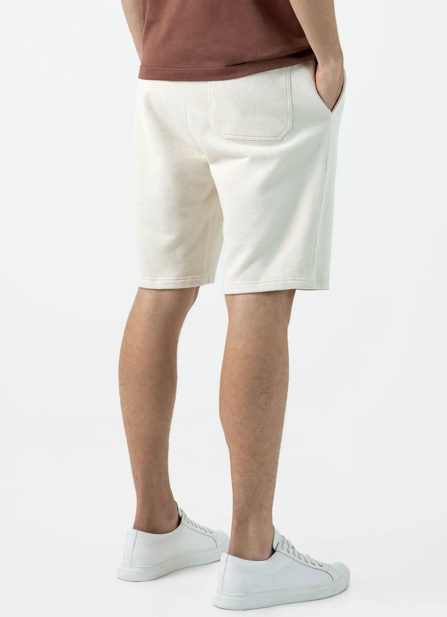 Men's Undyed Loopback Shorts in Undyed