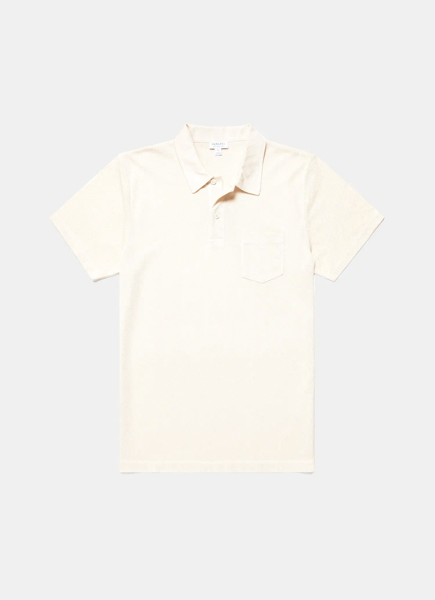 Men's Undyed Riviera Polo Shirt in Undyed