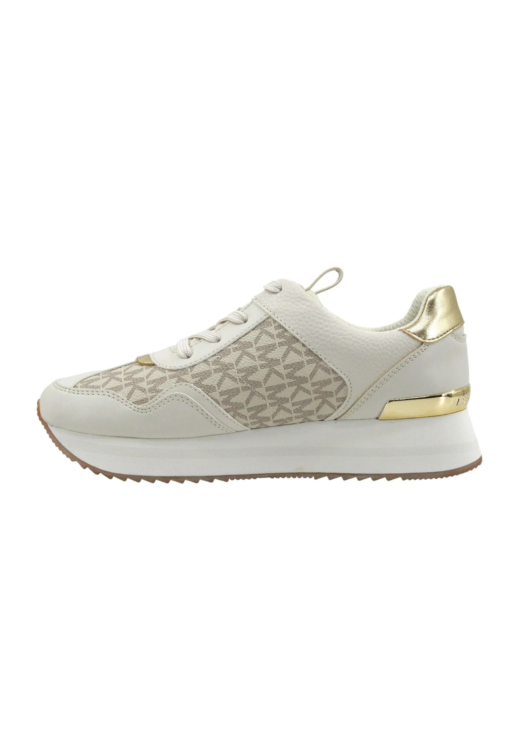 MICHAEL KORS Raina Trainer Sneaker Donna Vanilla 43R4TNFSAB