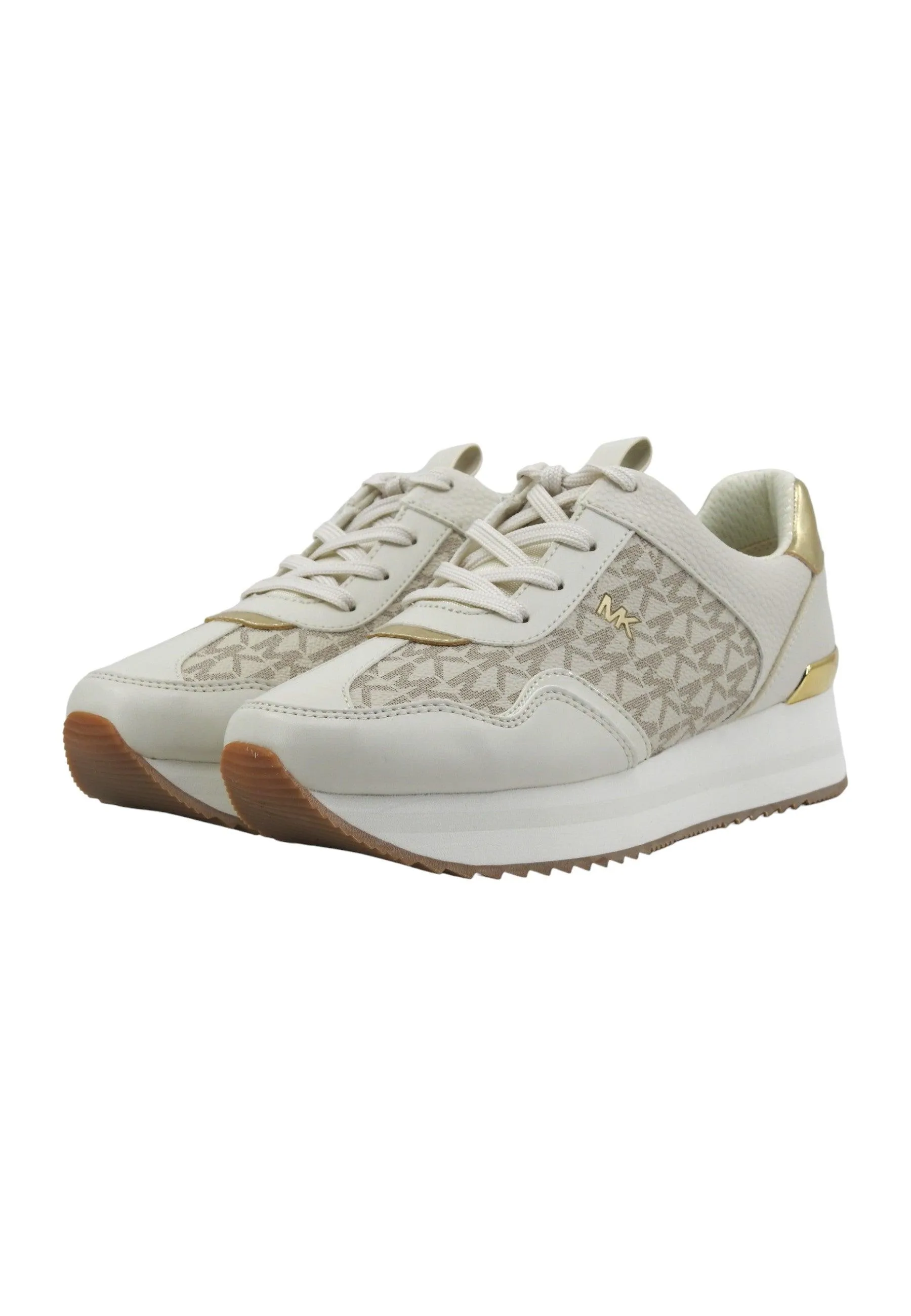 MICHAEL KORS Raina Trainer Sneaker Donna Vanilla 43R4TNFSAB