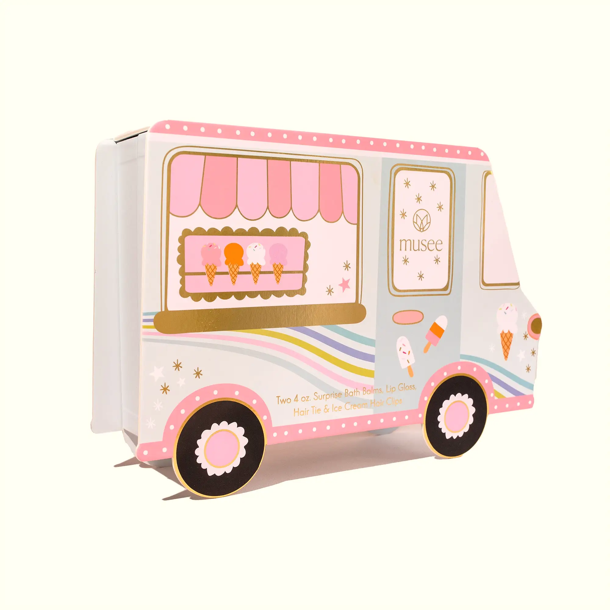 Musee Ice Cream Truck Bath Balm Gift Set