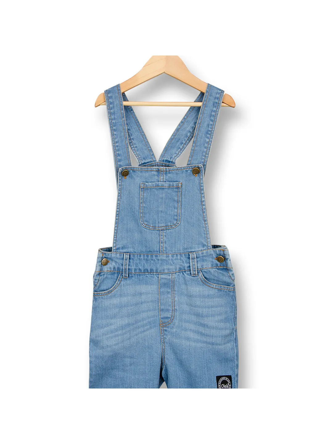 Naughty Dungaree Boys Summer Blue Denim Playsuit