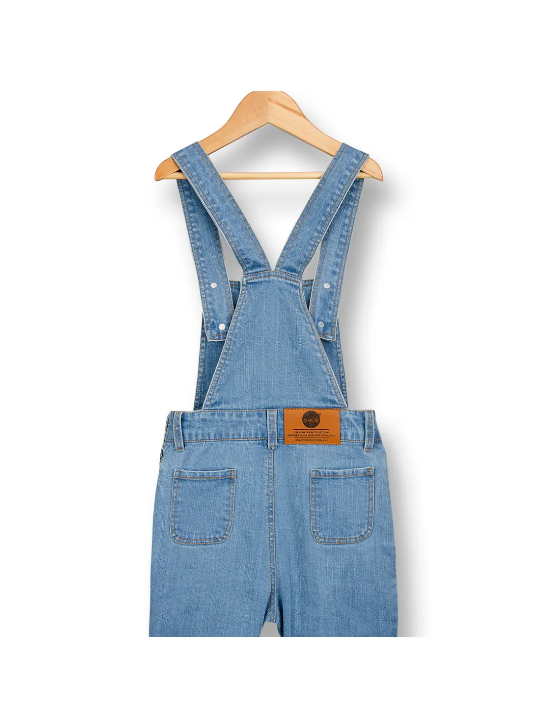 Naughty Dungaree Boys Summer Blue Denim Playsuit