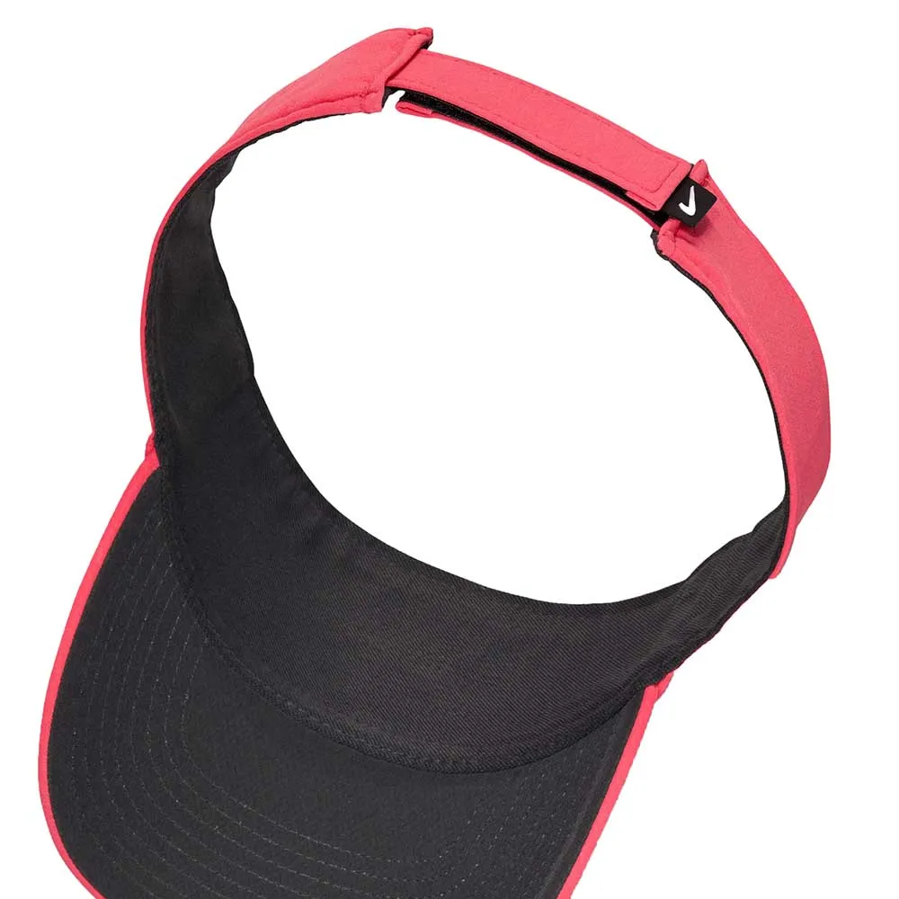 Nike Dri-FIT Ace Swoosh Visor - Aster Pink/Anthracite/Hot Punch