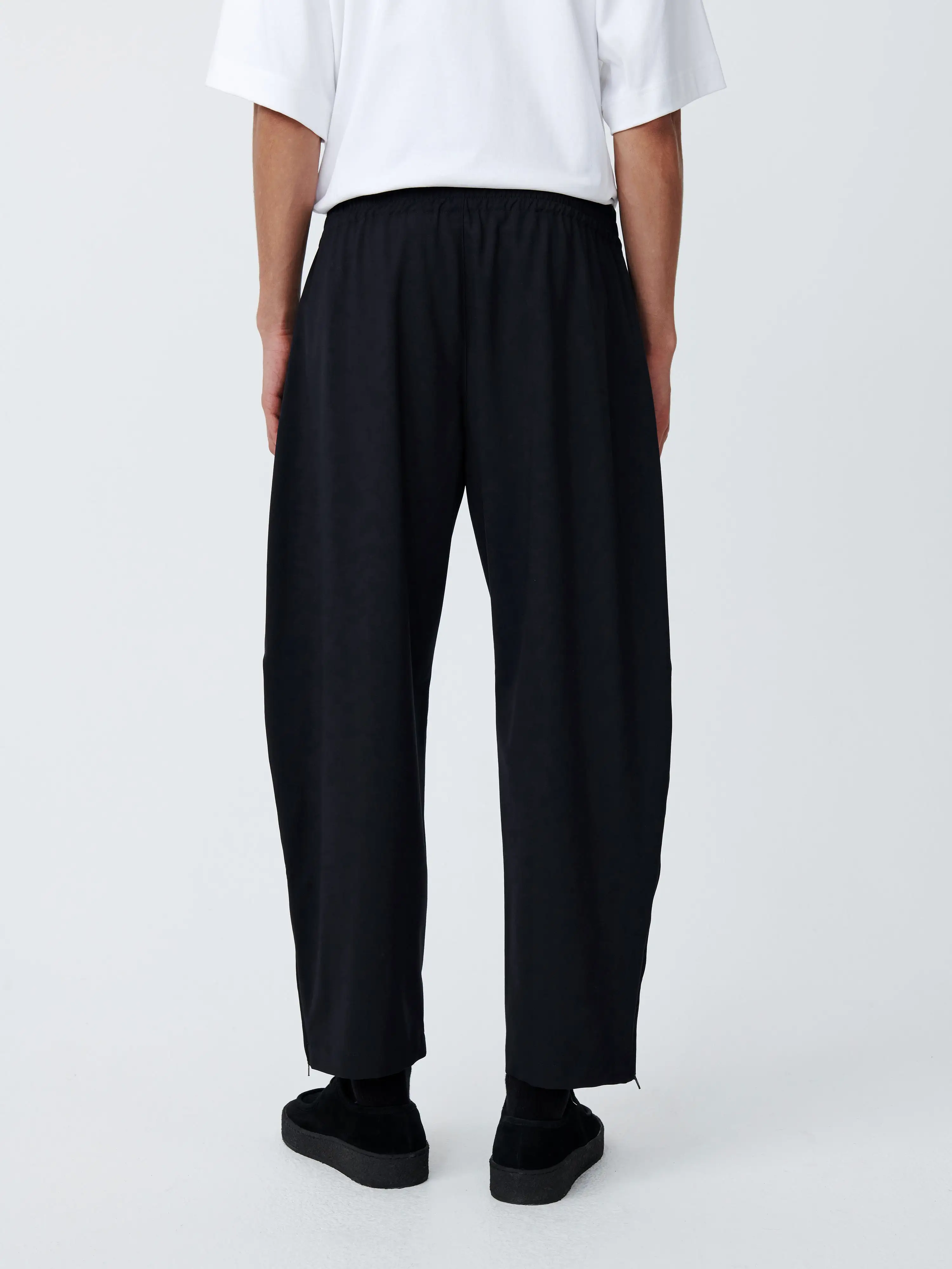 Opal Tropical Wool Pant in Darkest Navy