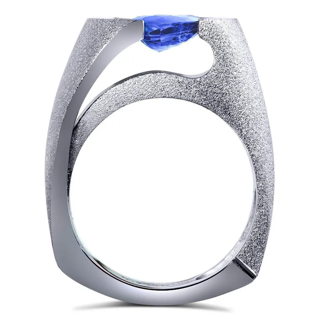 Passion Tanzanite Ring In White Gold