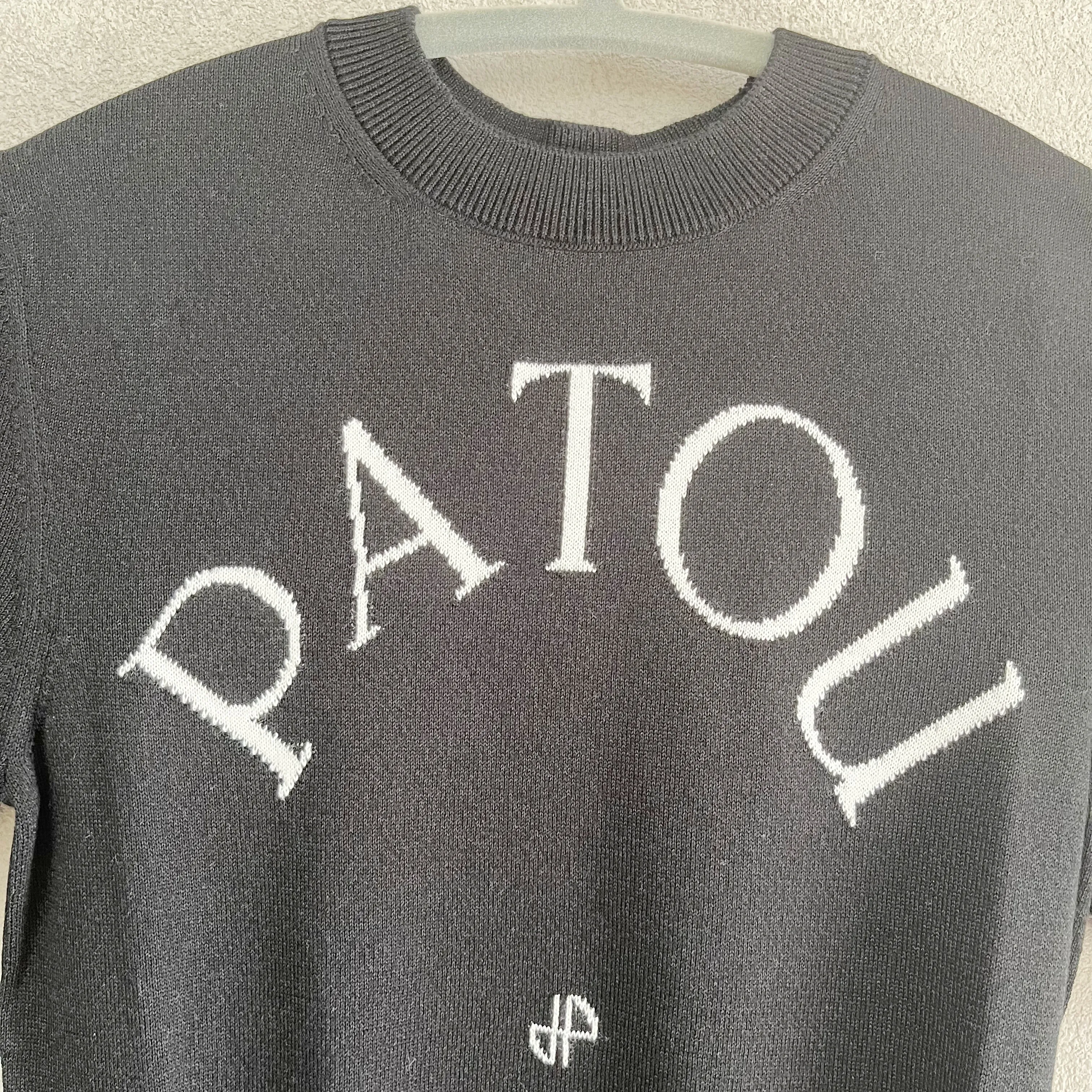 PATOU  |Plain Cotton Logo V-neck & Crew neck