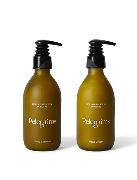 Pelegrims Hand Cleanser + Cream Set 270ml