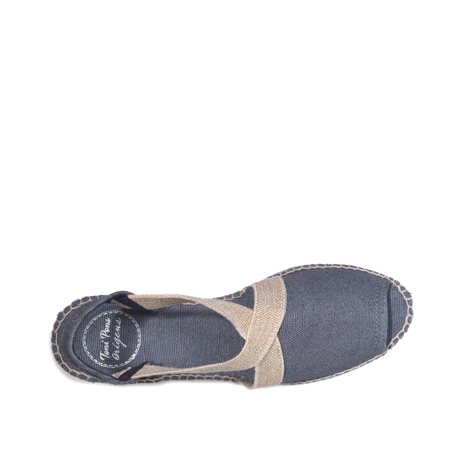 Plain Canvas Wedge Espadrille for Women - Breda-V