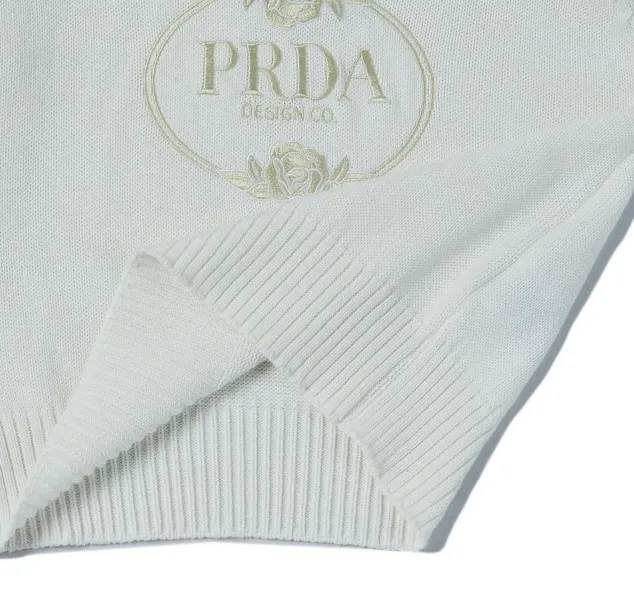 PRENDA FROM PLANT  |Cotton Logo V-neck & Crew neck