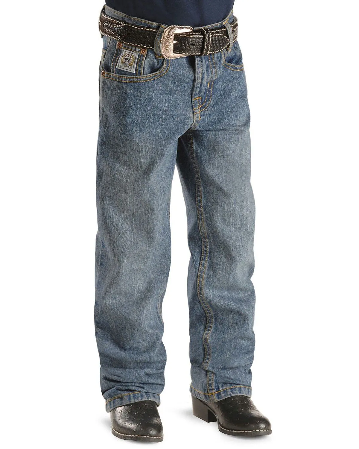 Product Name:  Cinch Boys' White Label Slim Fit Straight Leg Denim Jeans