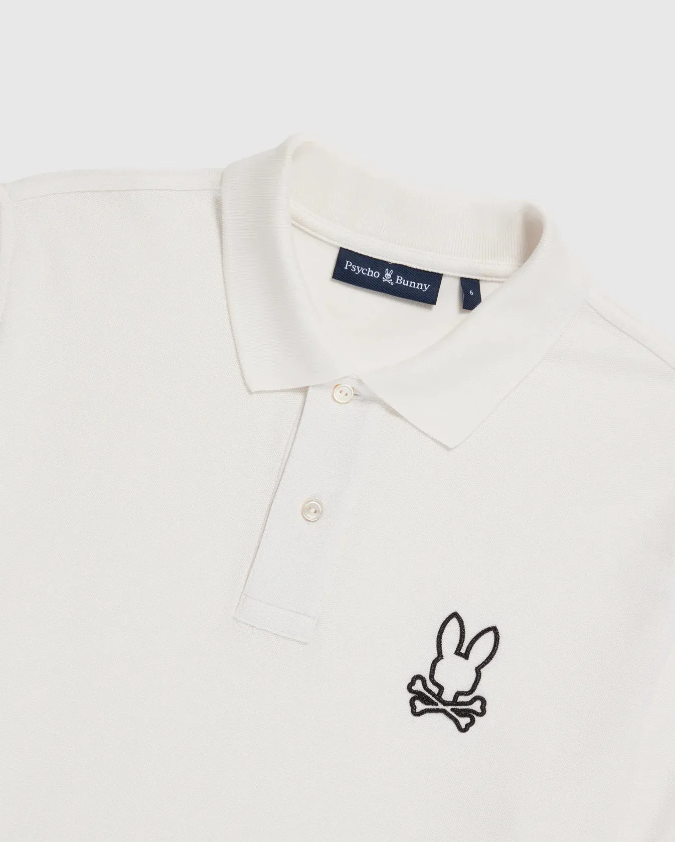 Psycho Bunny Men's Beaumont Polo - Ecru