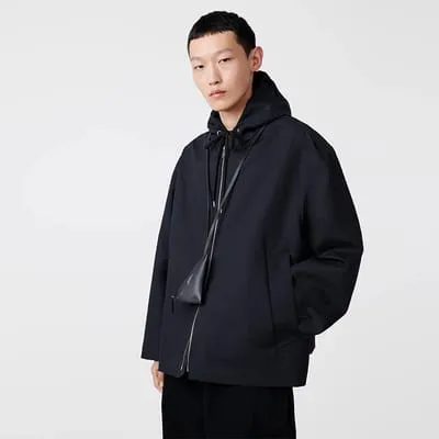 Raine Taped Seam Jacket Darkest Navy