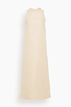 Rivida Long Dress in Cream Rose