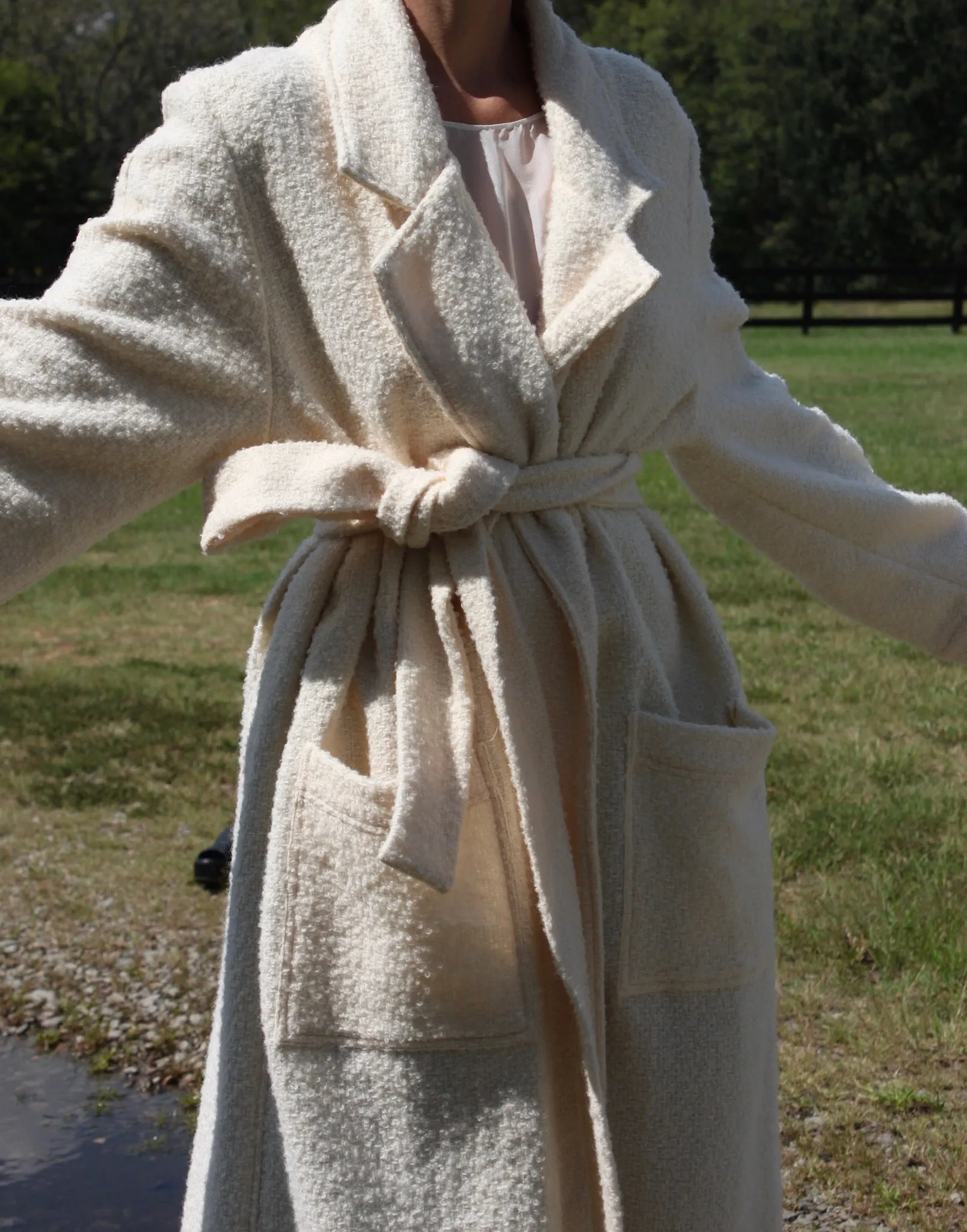 Sample Christine Bouclé Coat