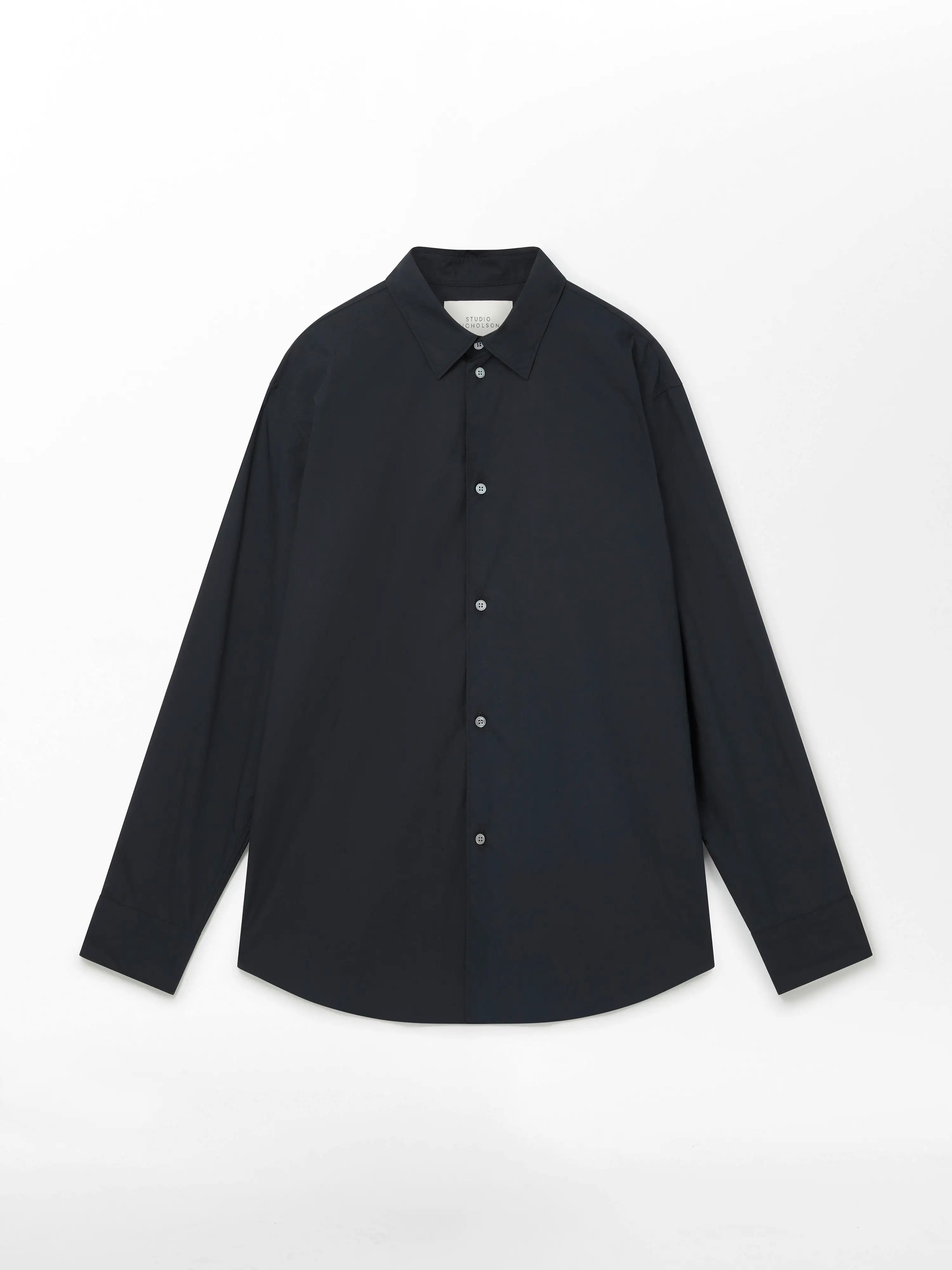 Santo Shirt in Darkest Navy