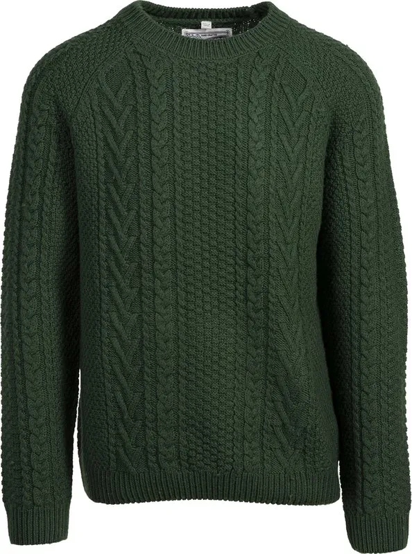 Schott Merino Wool Fisherman's sweater SW2244