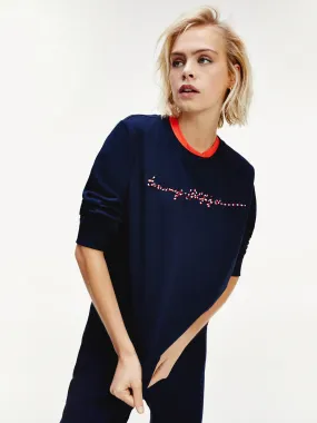 Signature Logo Relaxed Fit Sweatshirt | Sweatshirts & Hoodies | Tommy Hilfiger