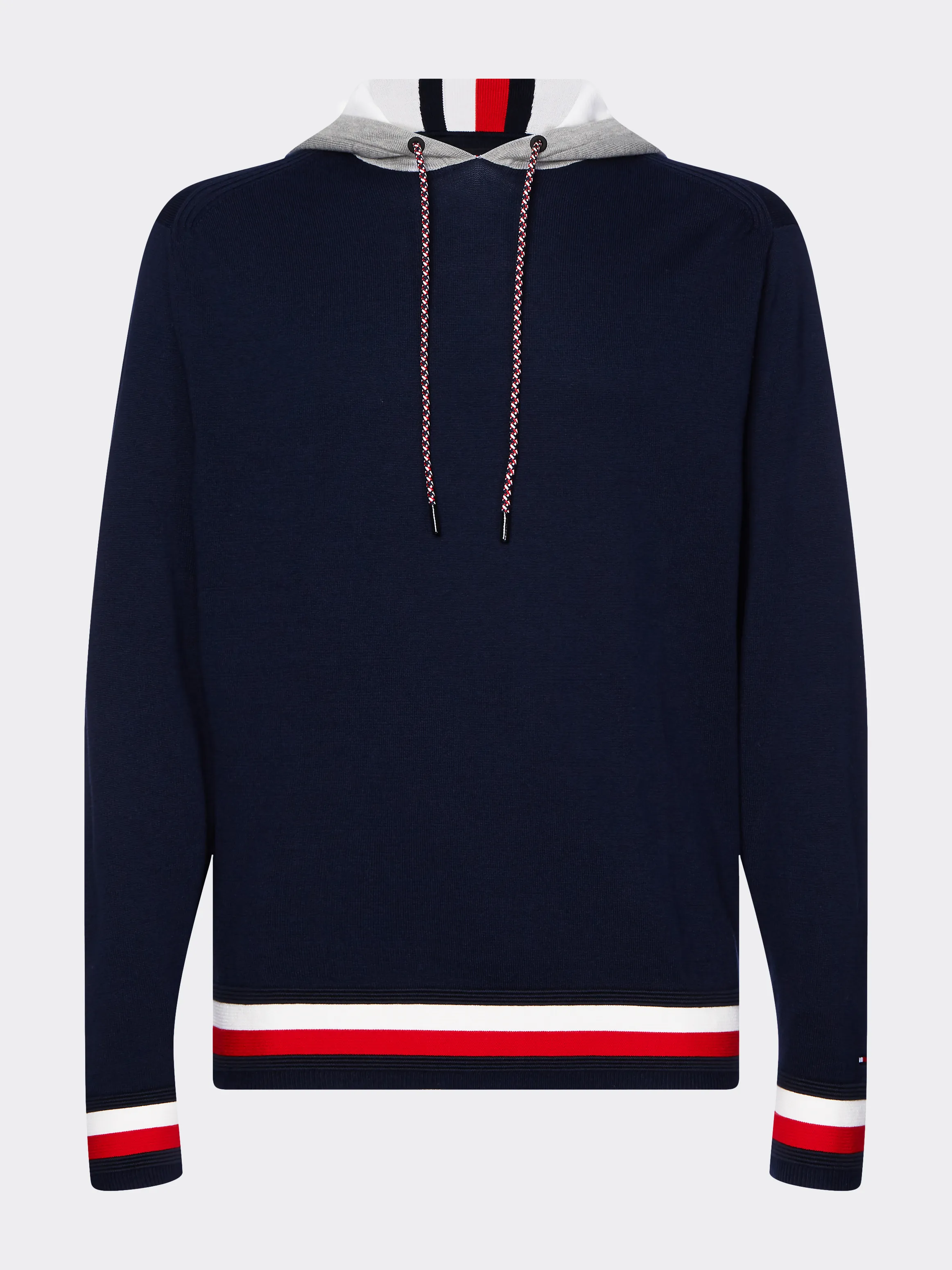 Signature Tape Pima Cotton Hoodie | Sweatshirts & Hoodies | Tommy Hilfiger