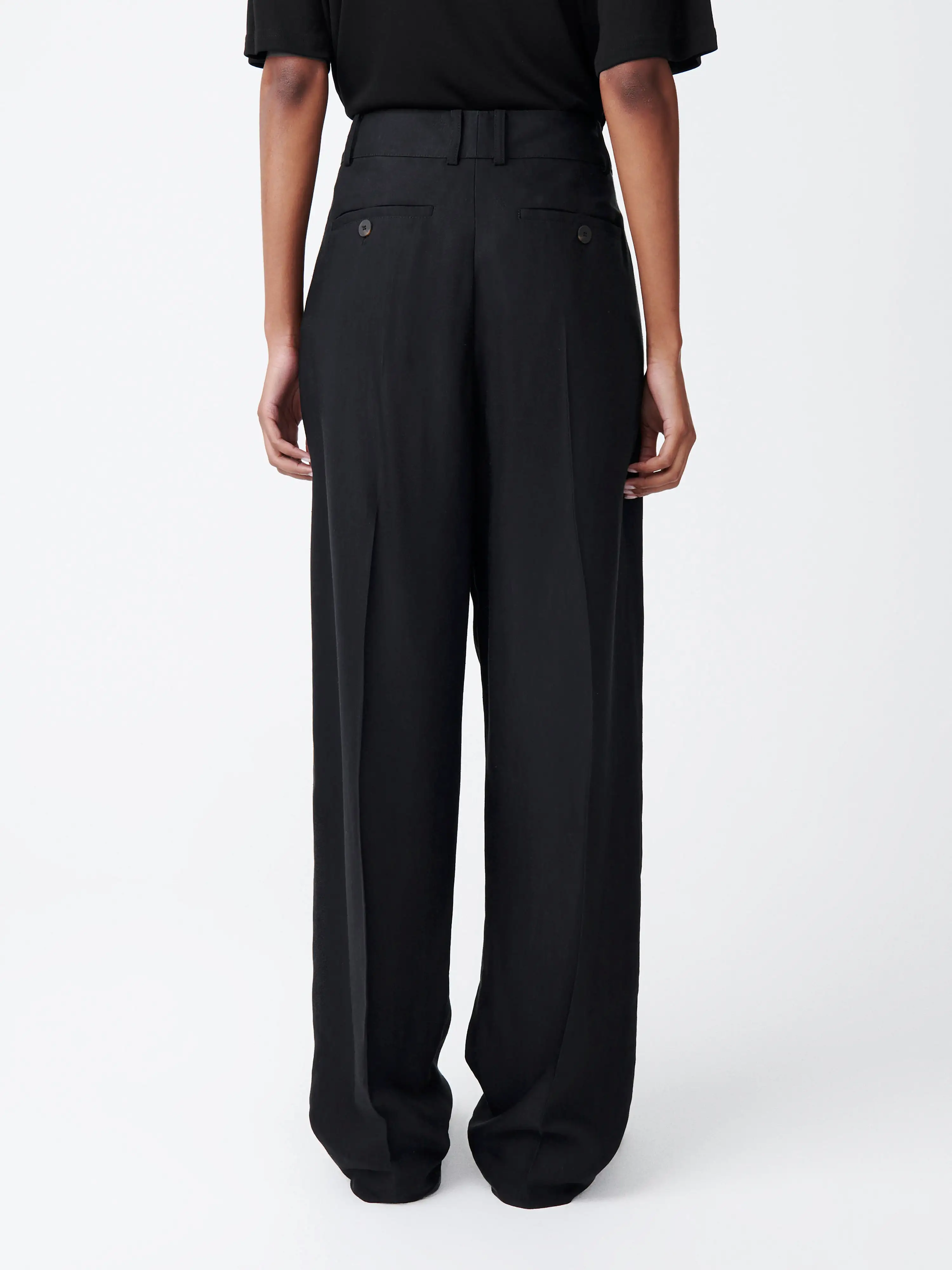 Sperro Wool Pant in Darkest Navy