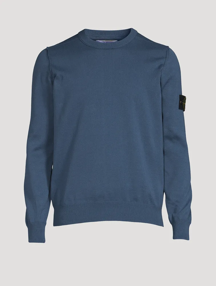 STONE ISLAND Cotton Crewneck Sweater