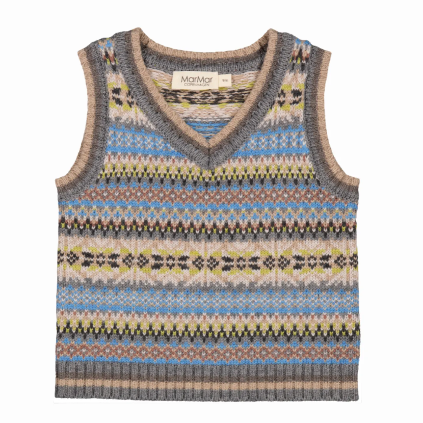 TAJ FAIRISLE VEST