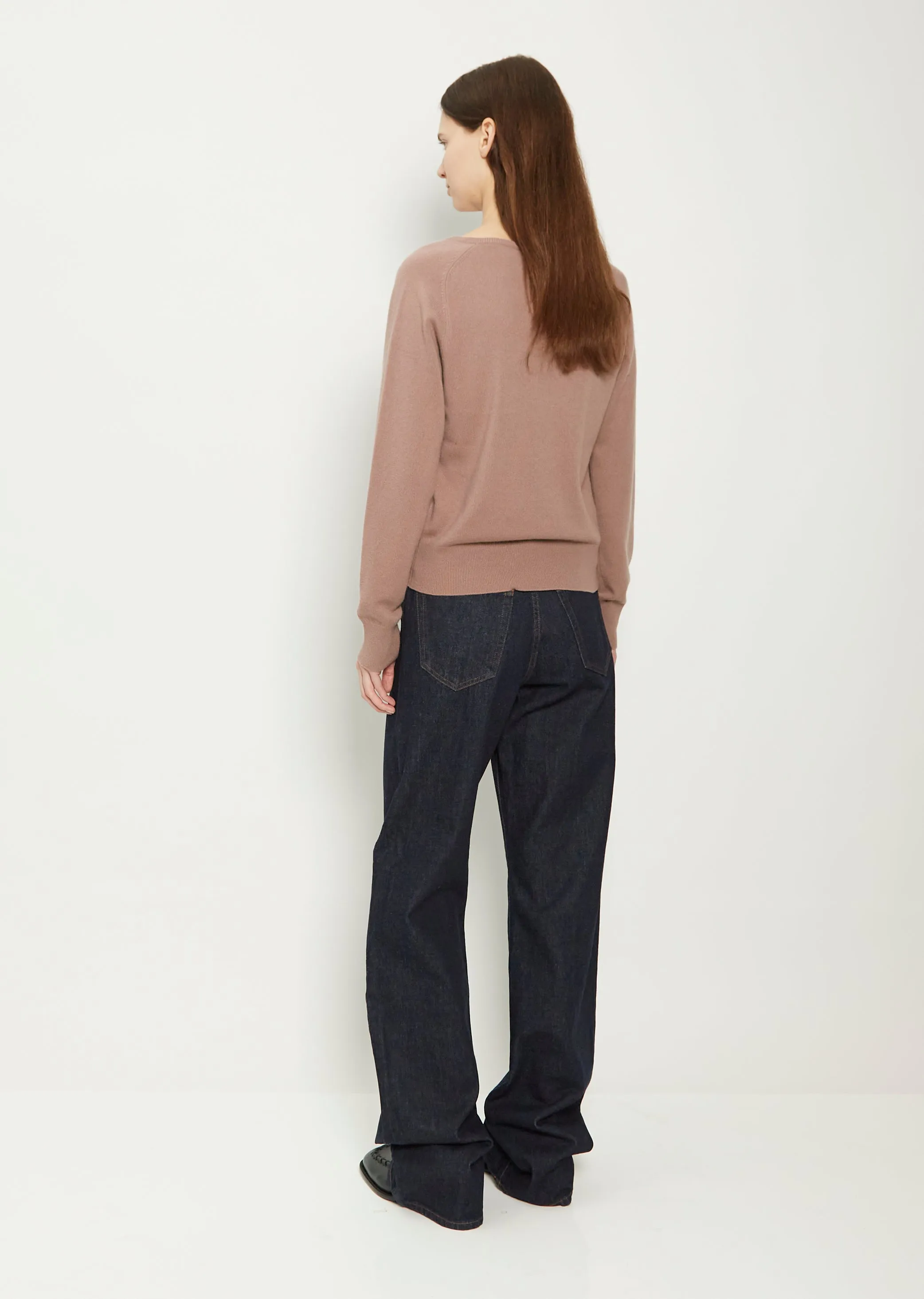 Tarsi Cashmere Sweater — Old Rose