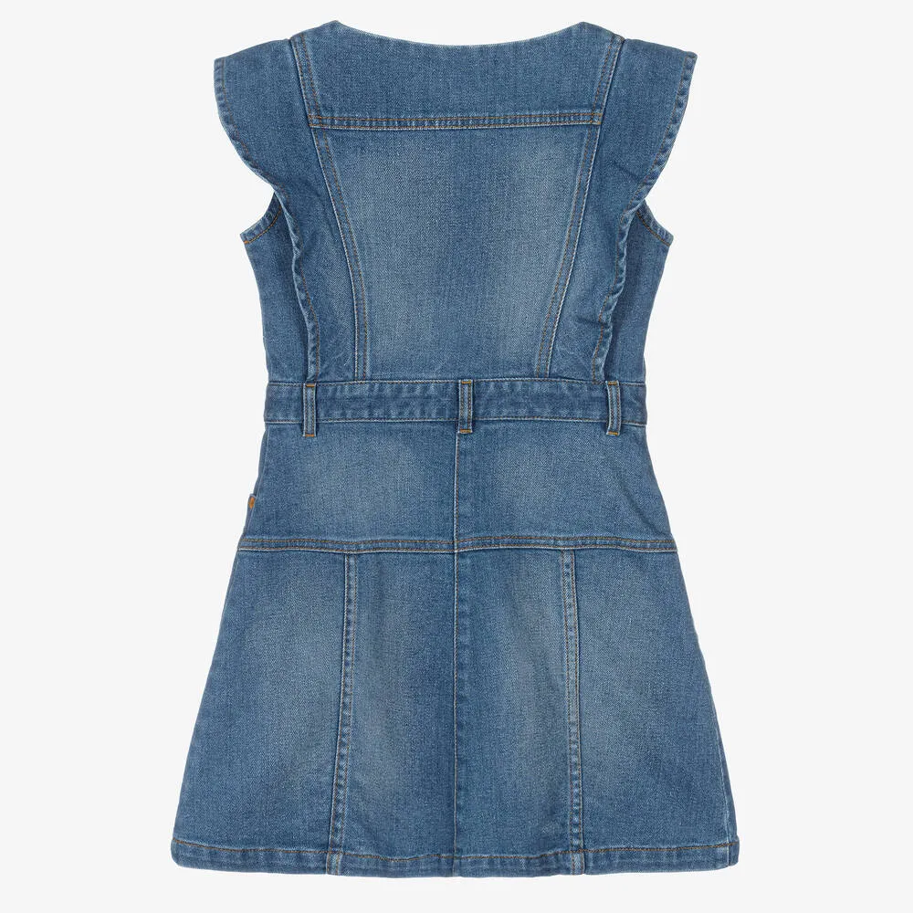 Teen Girls Blue Denim Dress